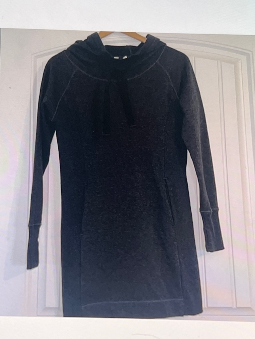 Earth Yoga Knit Organic Hoodie Sweater Dress